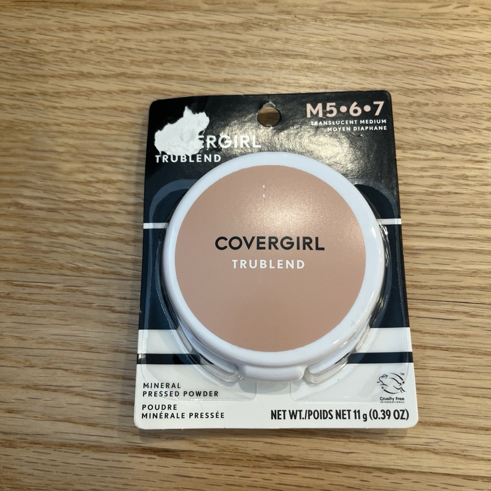 Covergirl Trublend Mineral Pressed Powder M5.6.7 Translucent Medium M5 6 7